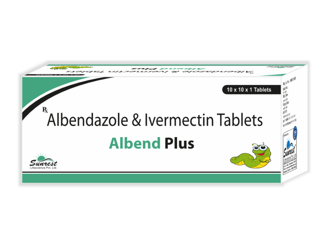 Albend Plus Tab Sunrest Lifescience