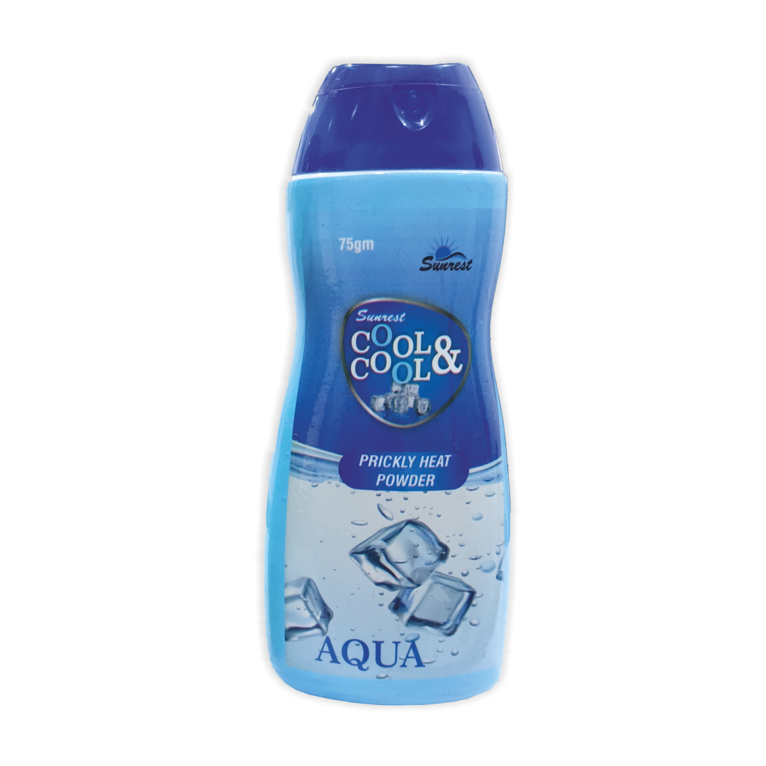 COOL & COOL AQUA PRICKLY HEAT POWDER 75 GM