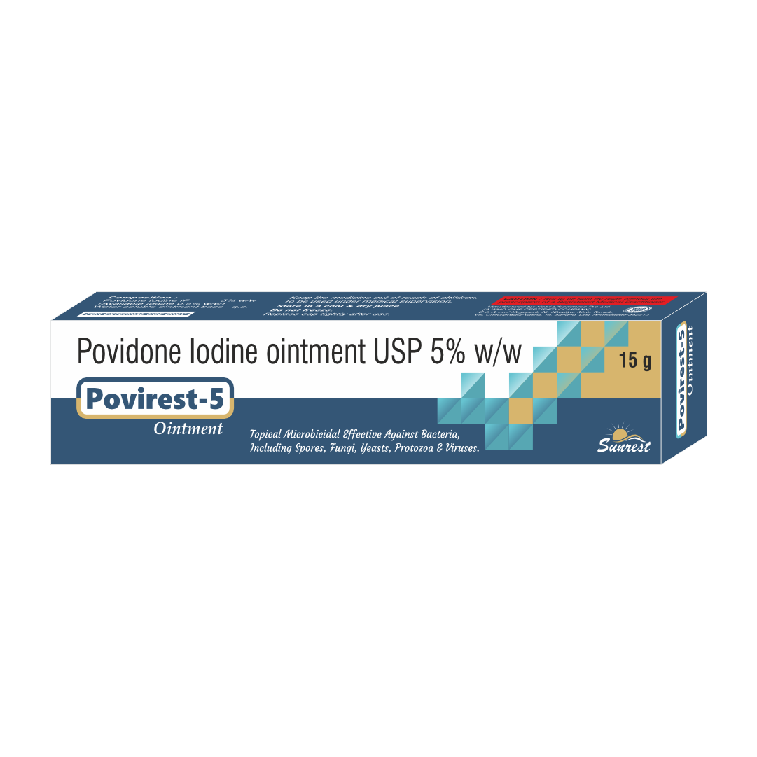 POVIREST 5% OINTMENT 15GM